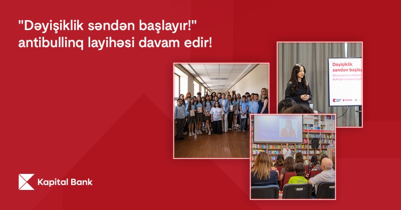 18 nömrəli məktəbdə bullinqə qarşı maarifləndirmə sessiyaları keçirildi